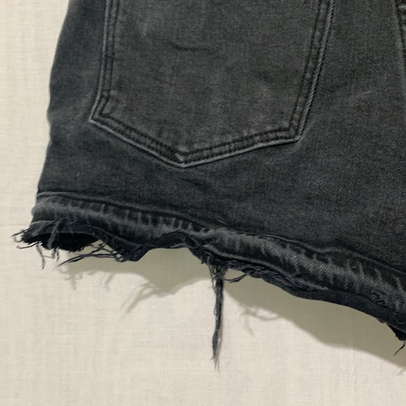 Madewell High Rise Denim Shorts Drop Hem Edition - Picture 5 of 6